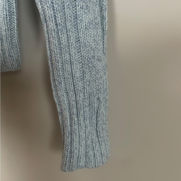 Y2K Express Knit Long Sleeve Blue Crew Neck Sweater - Size Medium - Picture 7 of 11